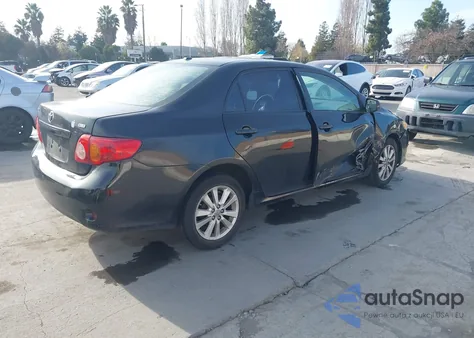 2009 Toyota Corolla Xle из США, поврежденный, VIN 1NXBU40E89Z162895